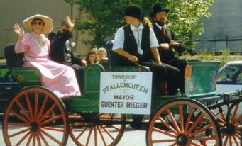 Mayor Guenter Rieger Centennial Parade 1992